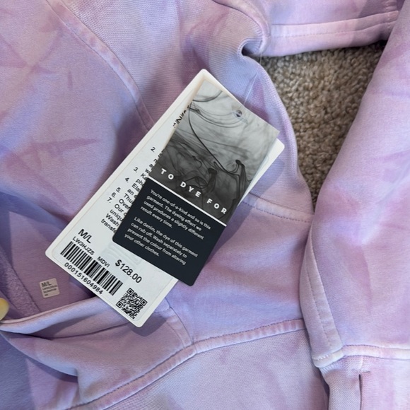🦄🦄NWT- Lululemon Scuba Oversized Half-Zip Hoodie *Dye🦄🦄 - Picture 3 of 6